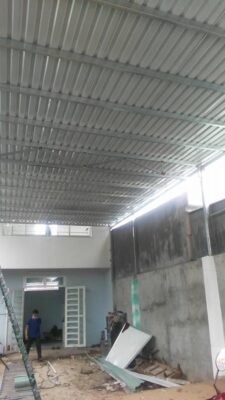 lớp mái tôn tại nhơn trạch