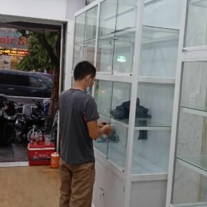 tủ nhôm kính đepj