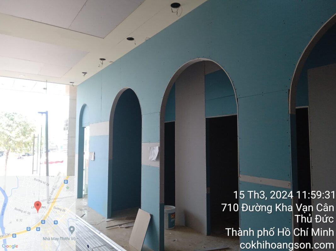 làm vách thạch cao tại Quận 12