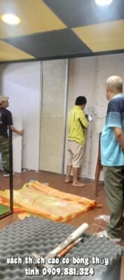 làm vách thạch cao tại quận 4